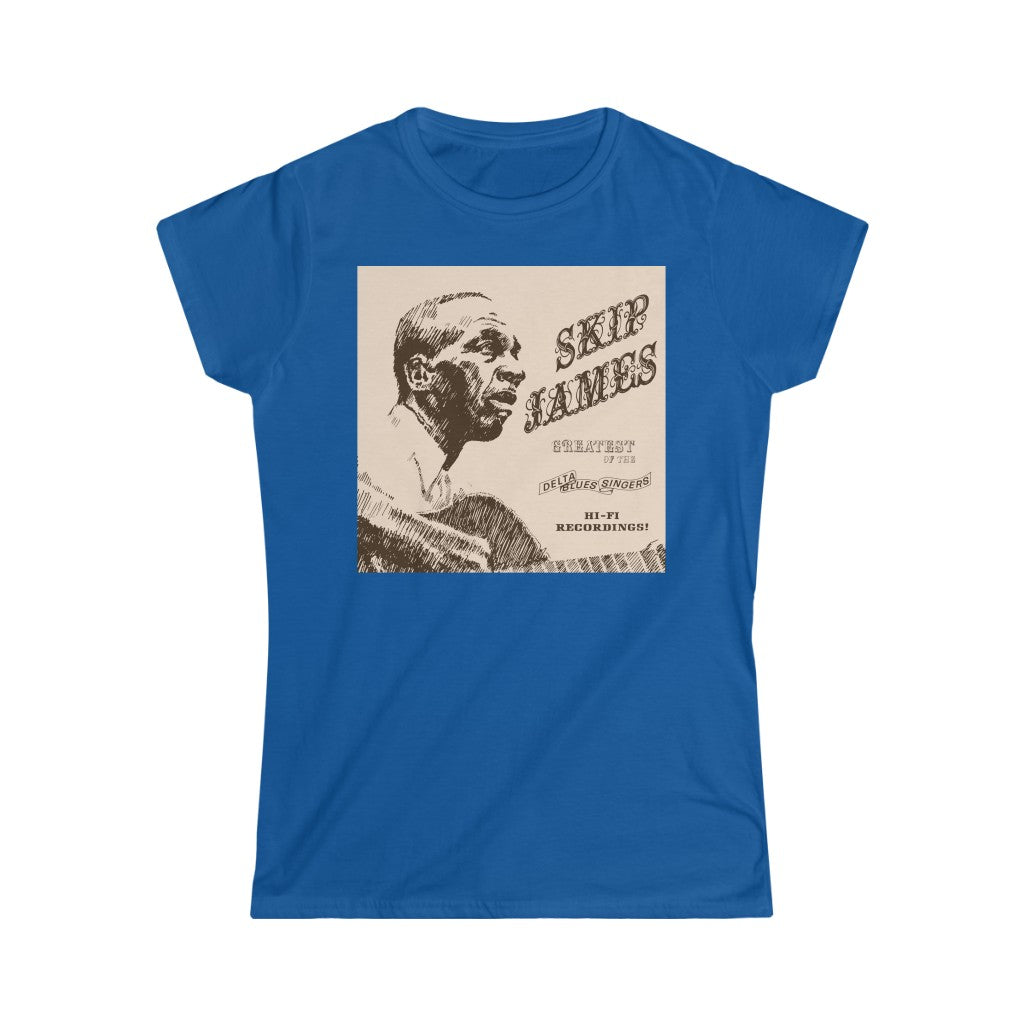 Skip James - Women's Softstyle Tee