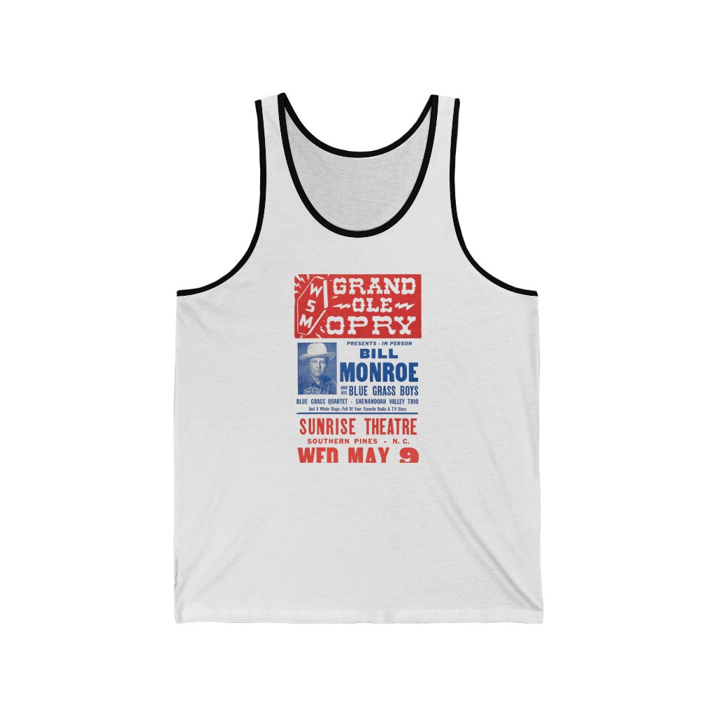 Bill Monroe - Unisex Jersey Tank