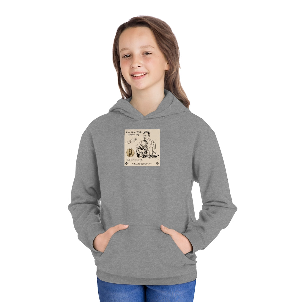 Blind Willie Johnson - Youth Fleece Hoodie