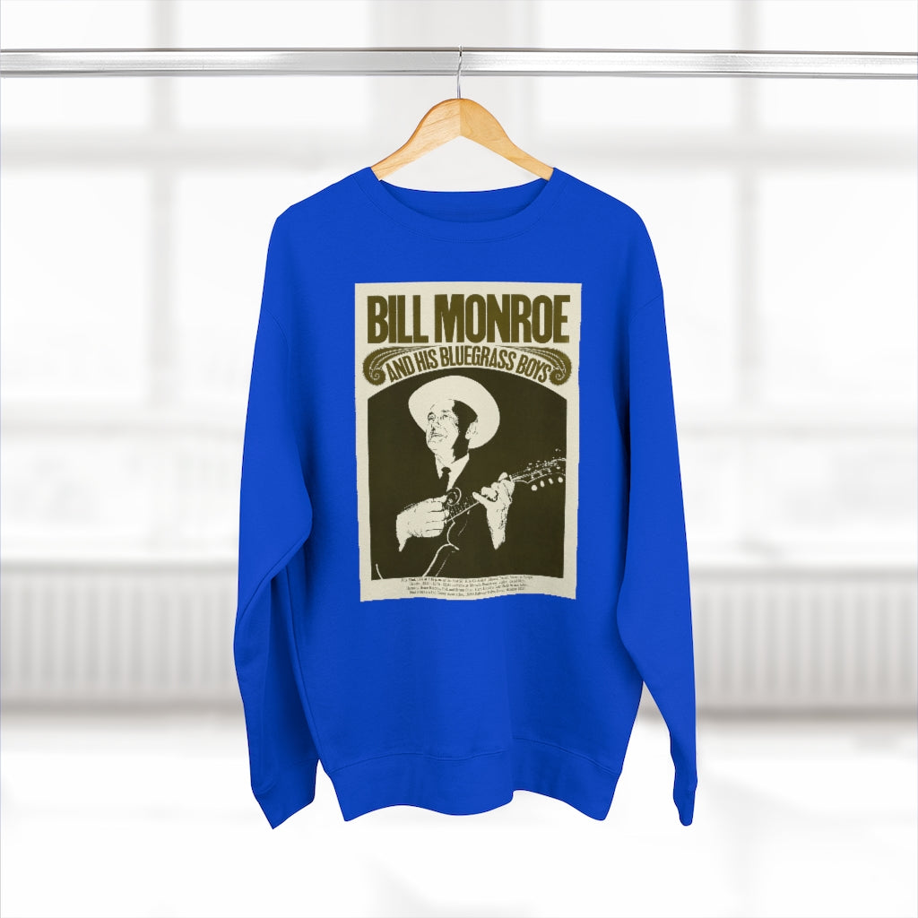 Bill Monroe - Unisex Premium Crewneck Sweatshirt