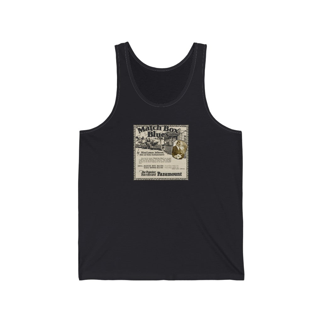 Blind Lemon Jefferson - Unisex Jersey Tank