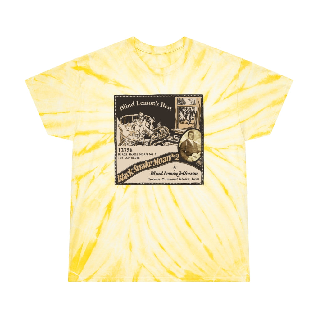 Blind Lemon Jefferson - Tie-Dye Tee, Cyclone