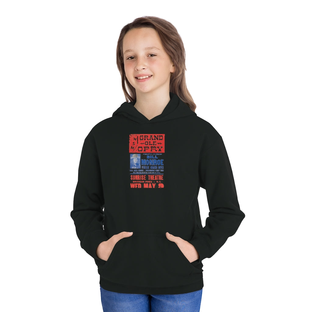 Bill Monroe - Youth Fleece Hoodie