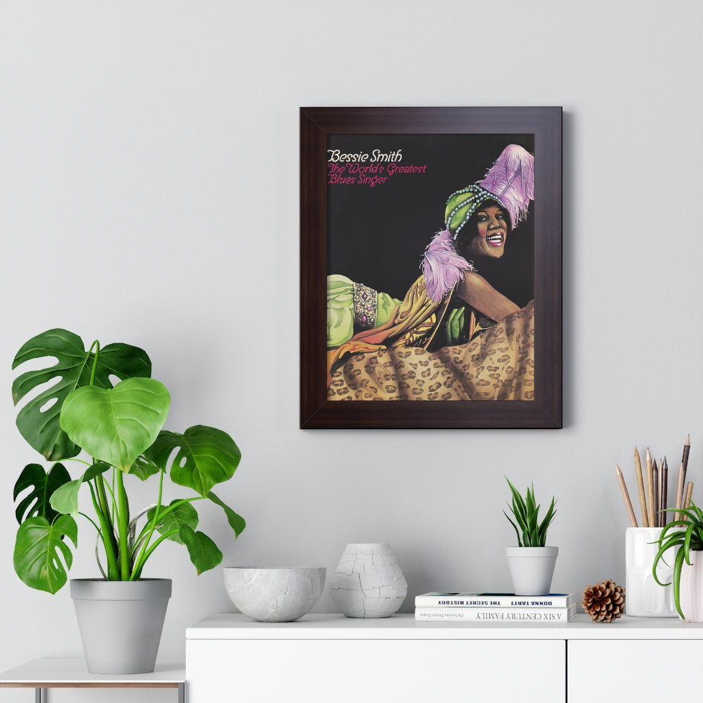 Bessie Smith - Framed Vertical Poster