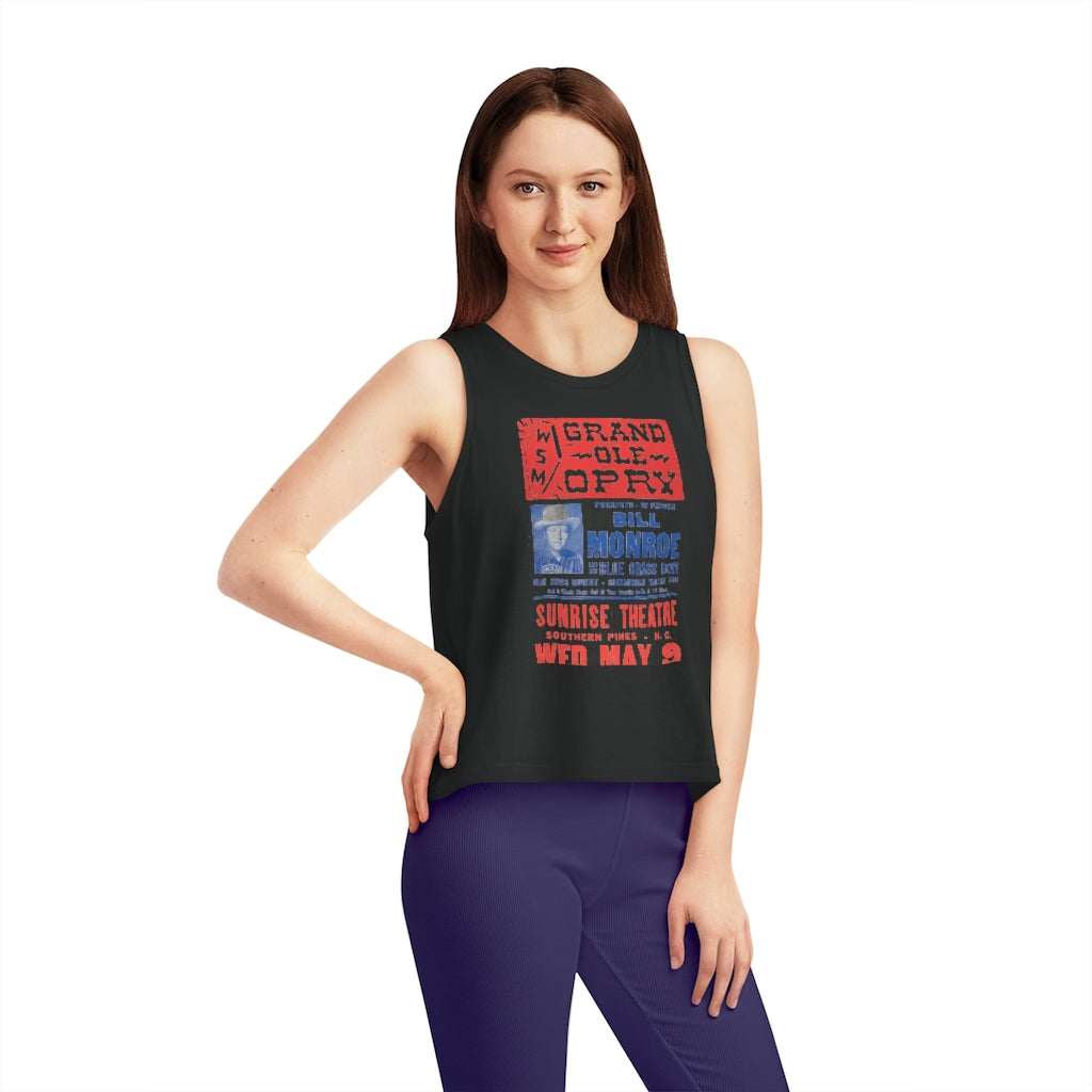 Bill Monroe - Women's Dancer Cropped Tank Top