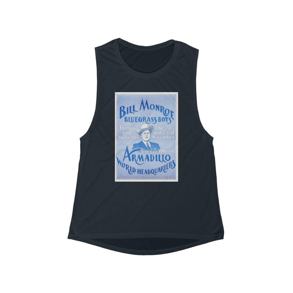 Bill Monroe - Women's Flowy Scoop Muscle Tank