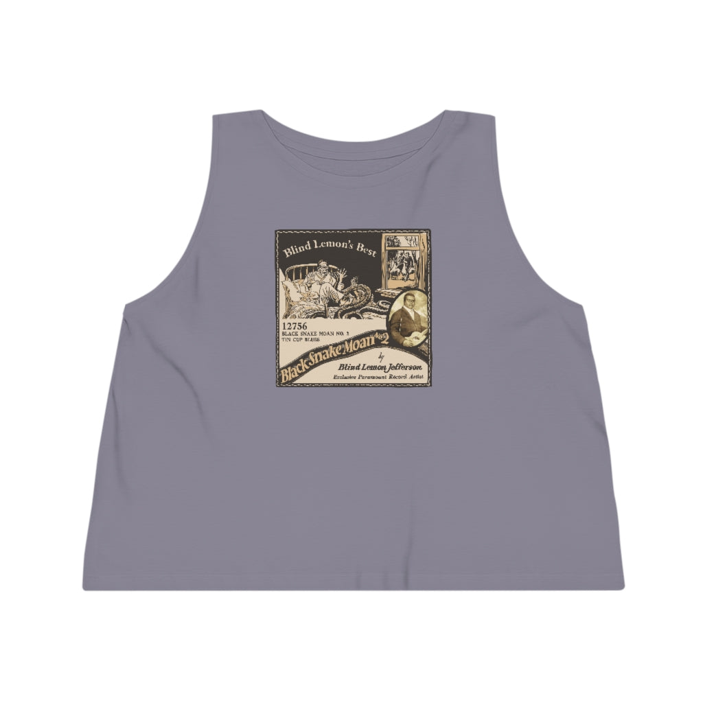 Blind Lemon Jefferson - Women's Dancer Cropped Tank Top