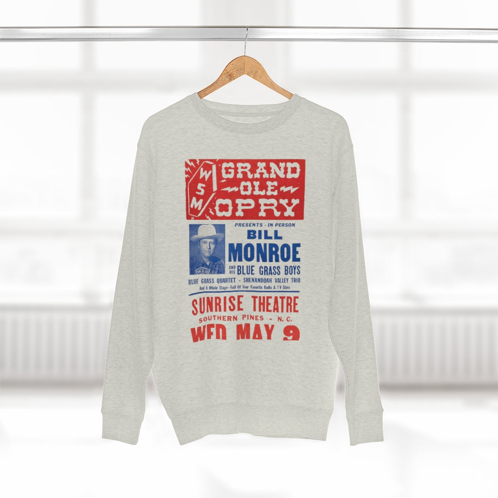 Bill Monroe - Unisex Premium Crewneck Sweatshirt