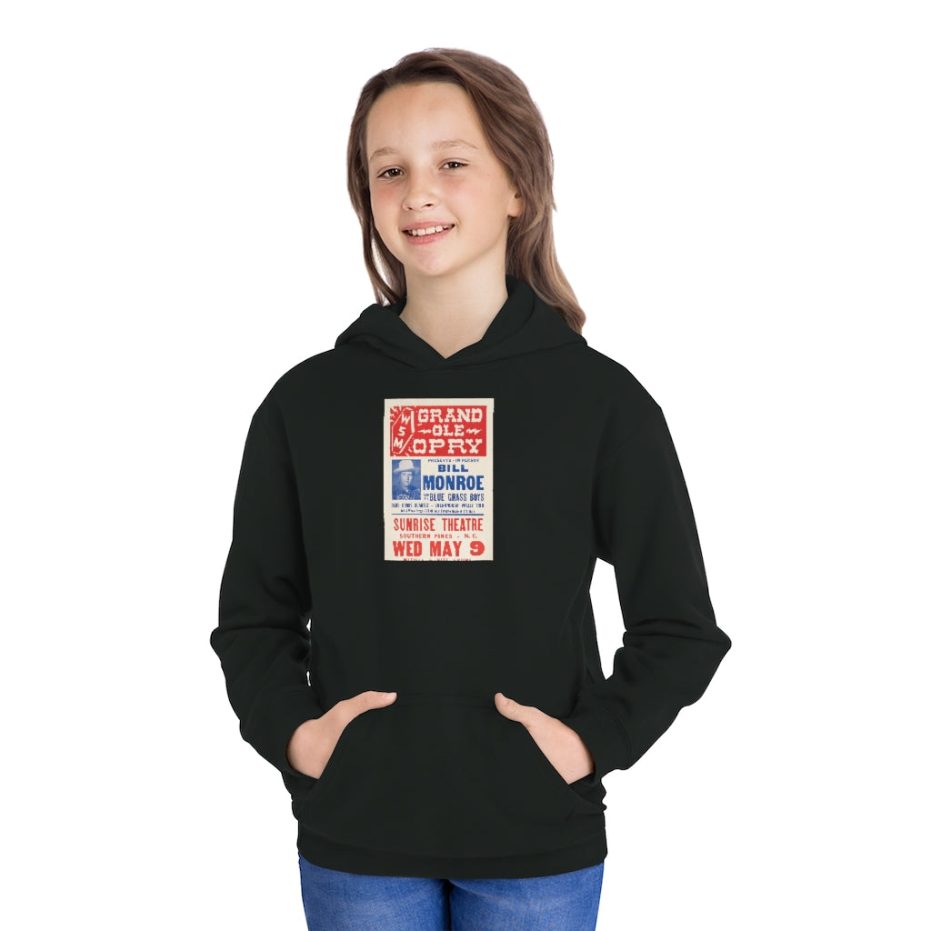 Bill Monroe - Youth Fleece Hoodie