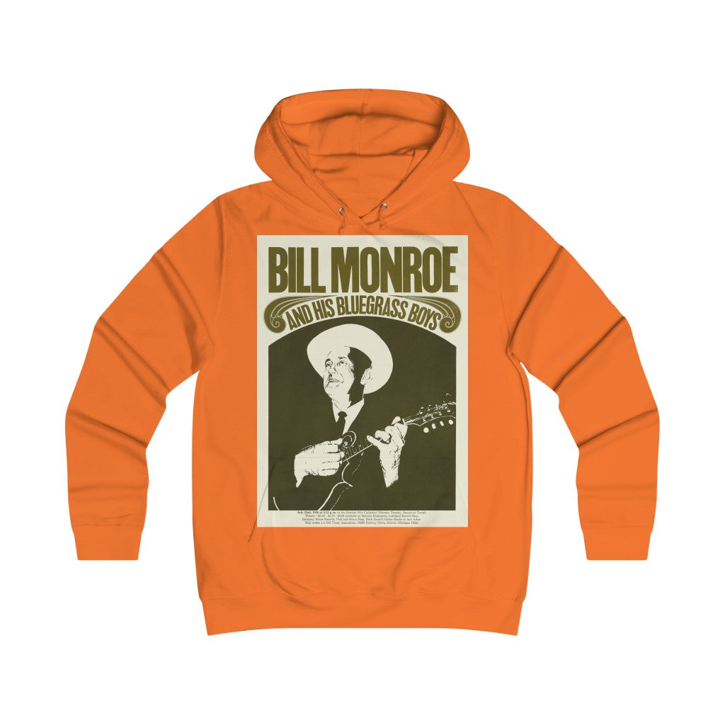 Bill Monroe - Girlie College Hoodie