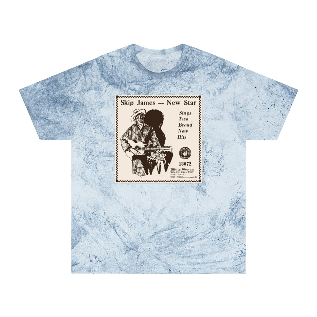 Skip James - Unisex Color Blast T-Shirt