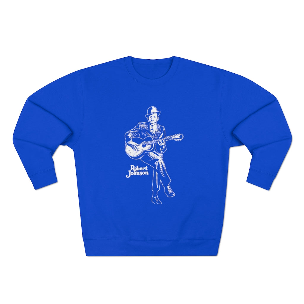 Robert Johnson - Unisex Premium Crewneck Sweatshirt