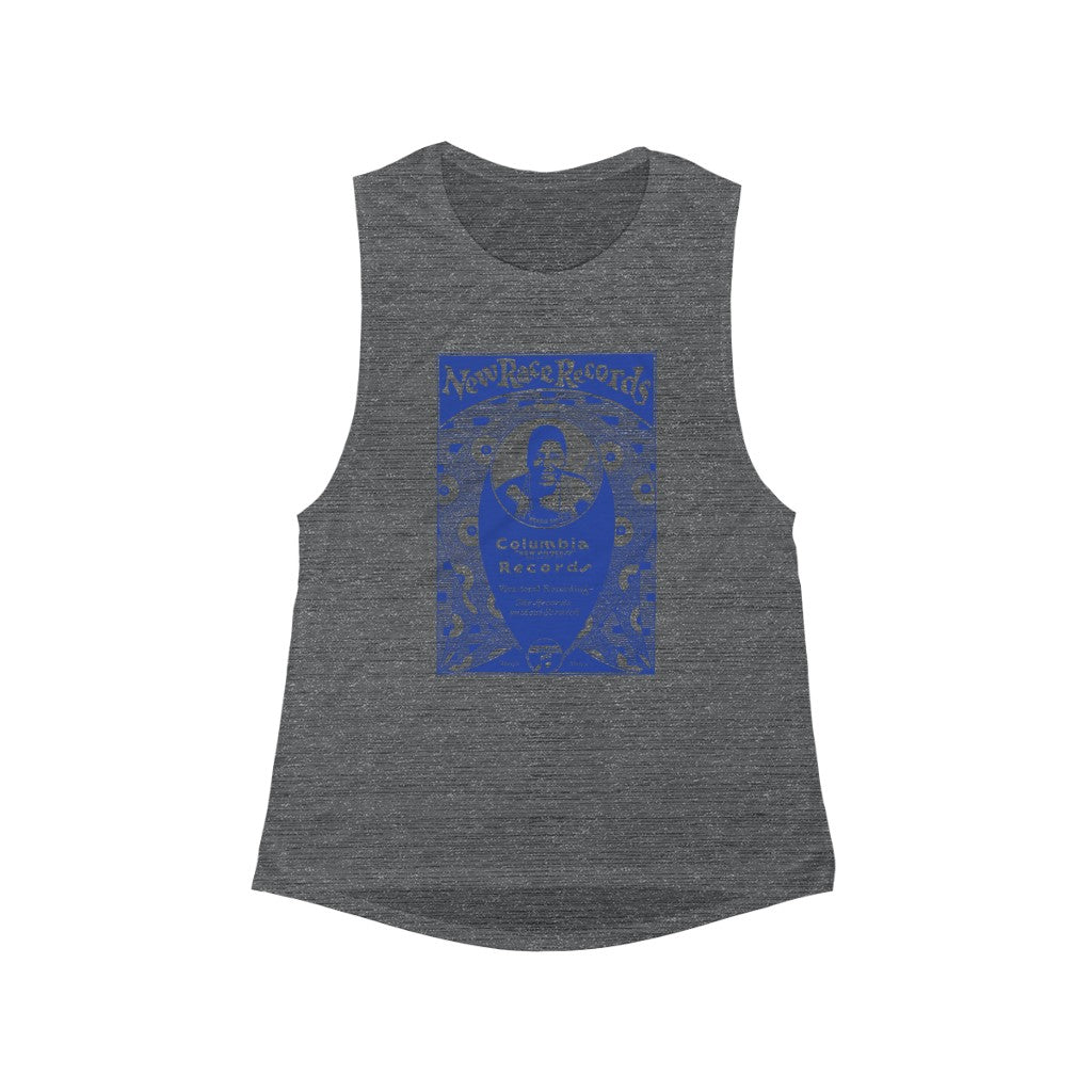 Bessie Smith - Women's Flowy Scoop Muscle Tank