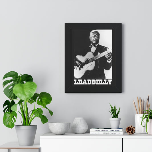 Leadbelly - Framed Vertical Poster