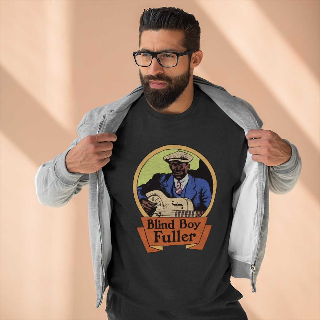 Blind Boy Fuller - Unisex Premium Crewneck Sweatshirt