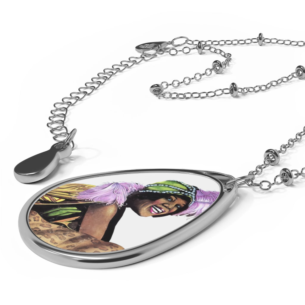 Bessie Smith - Oval Necklace