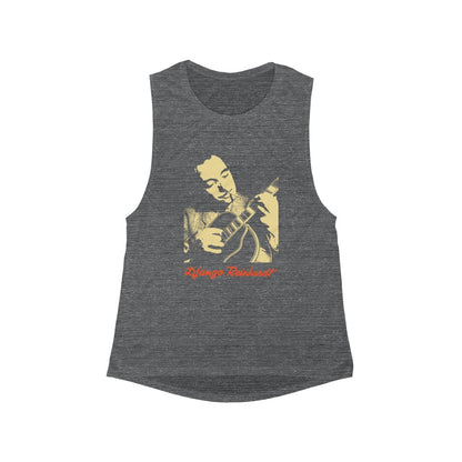 Django Reinhardt - Women's Flowy Scoop Muscle Tank