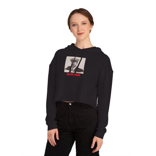 Blind Boy Fuller - Women's Cropped Hooded Sweatshirt