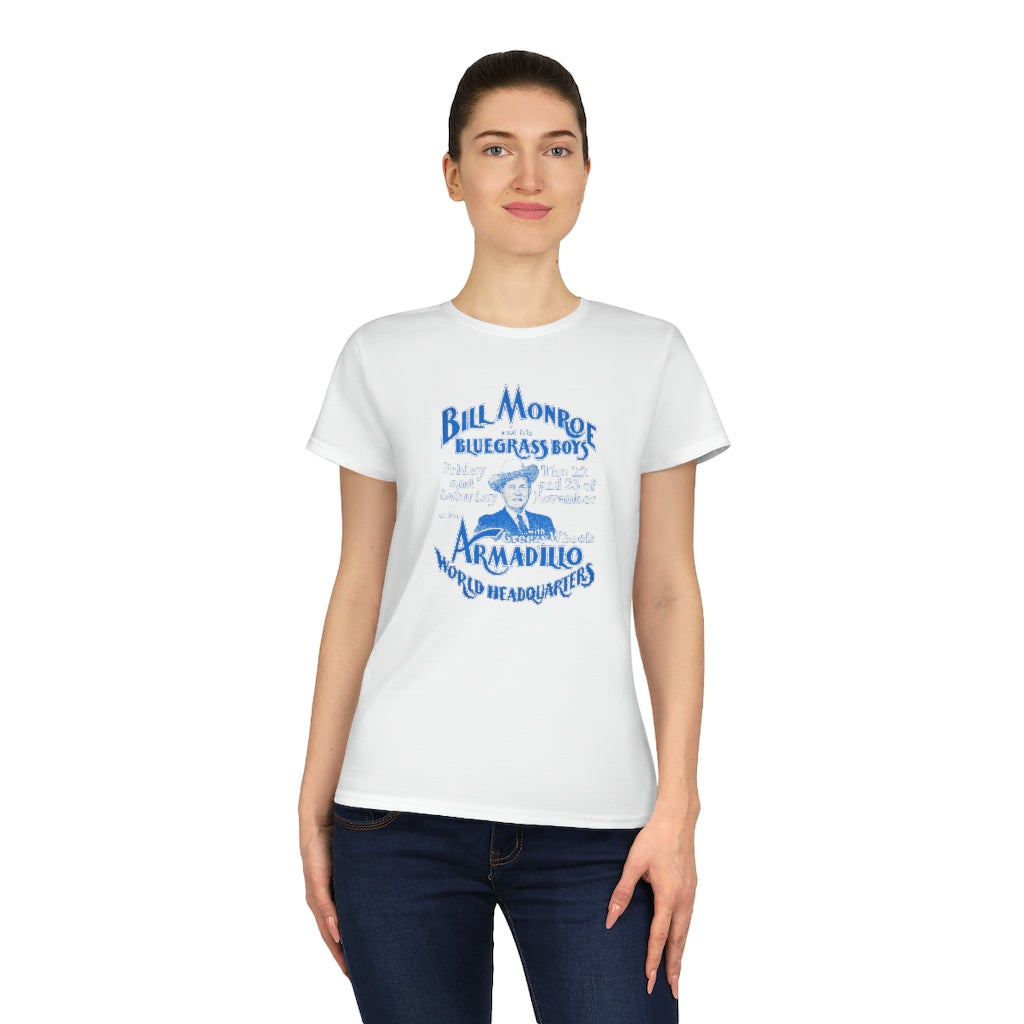 Bill Monroe - Ladies' Premium Cotton T-Shirt