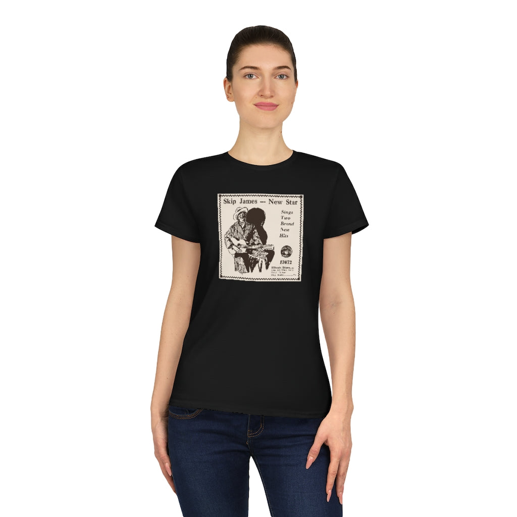 Skip James - Ladies' Premium Cotton T-Shirt