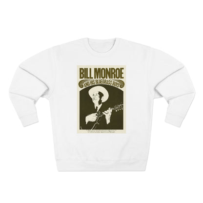 Bill Monroe - Unisex Premium Crewneck Sweatshirt