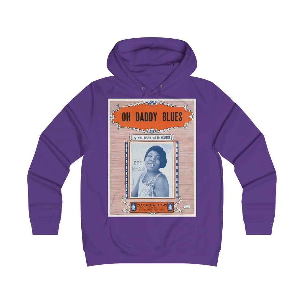 Bessie Smith - Girlie College Hoodie