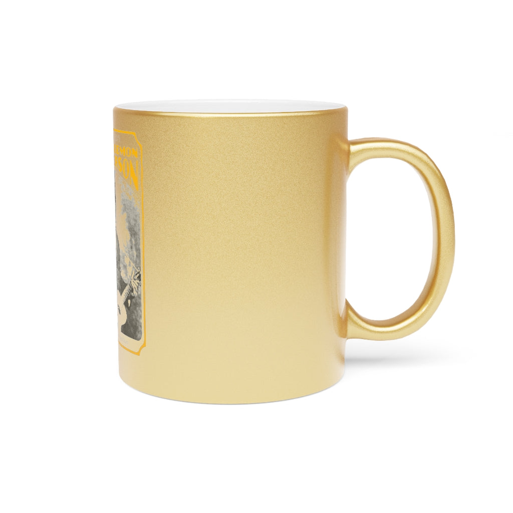 Blind Lemon Jefferson - Metallic Mug (Silver or Gold)