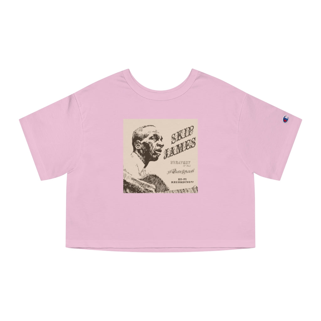 Skip James - Champion Women's Heritage Cropped T-Shirt