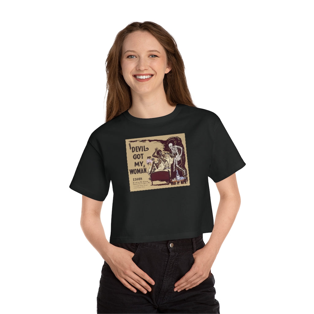 Skip James - Champion Women's Heritage Cropped T-Shirt