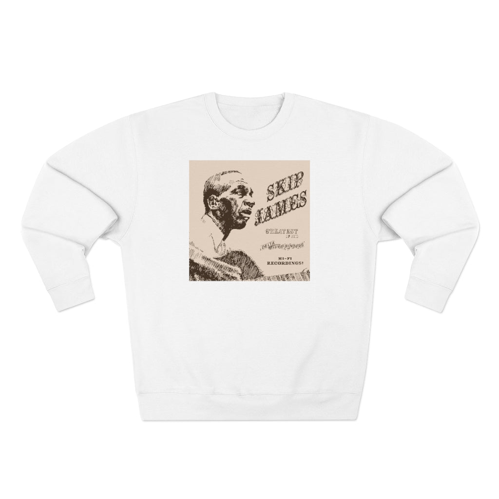 Skip James - Unisex Premium Crewneck Sweatshirt