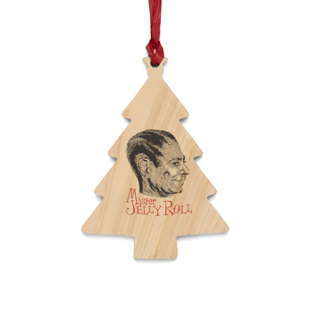 Jelly Roll Morton - Wooden Ornaments