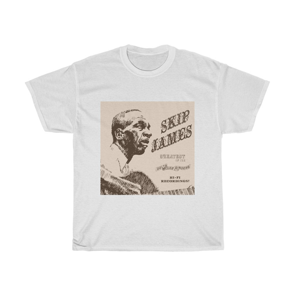 Skip James - Unisex Heavy Cotton Tee