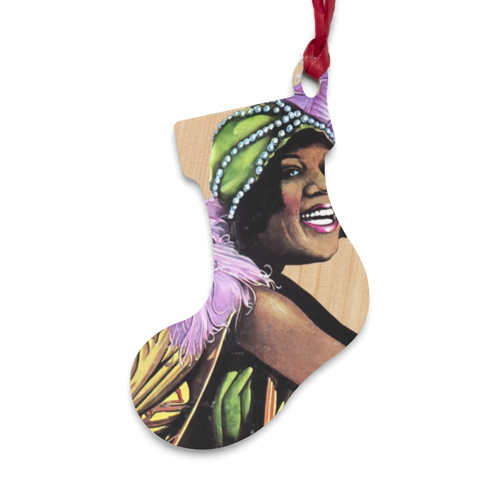 Bessie Smith - Wooden Ornaments