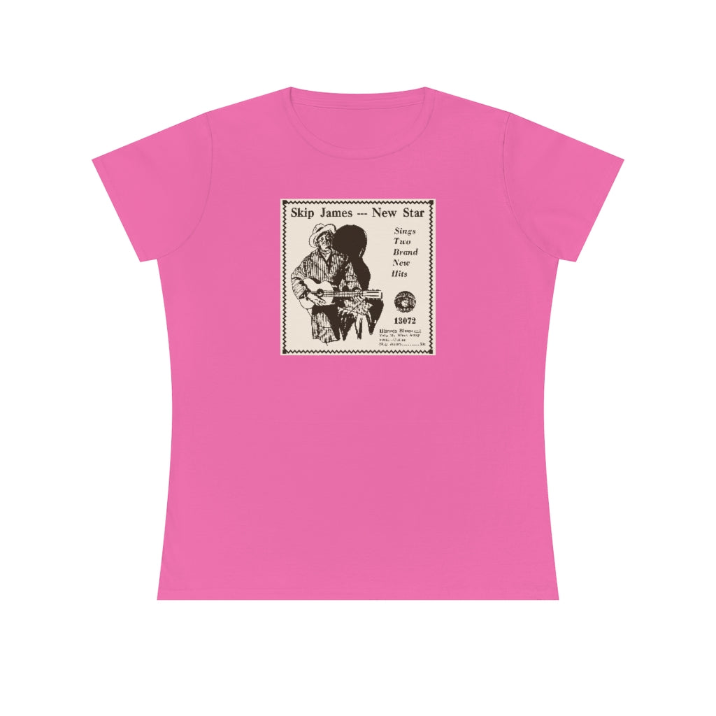 Skip James - Ladies' Premium Cotton T-Shirt