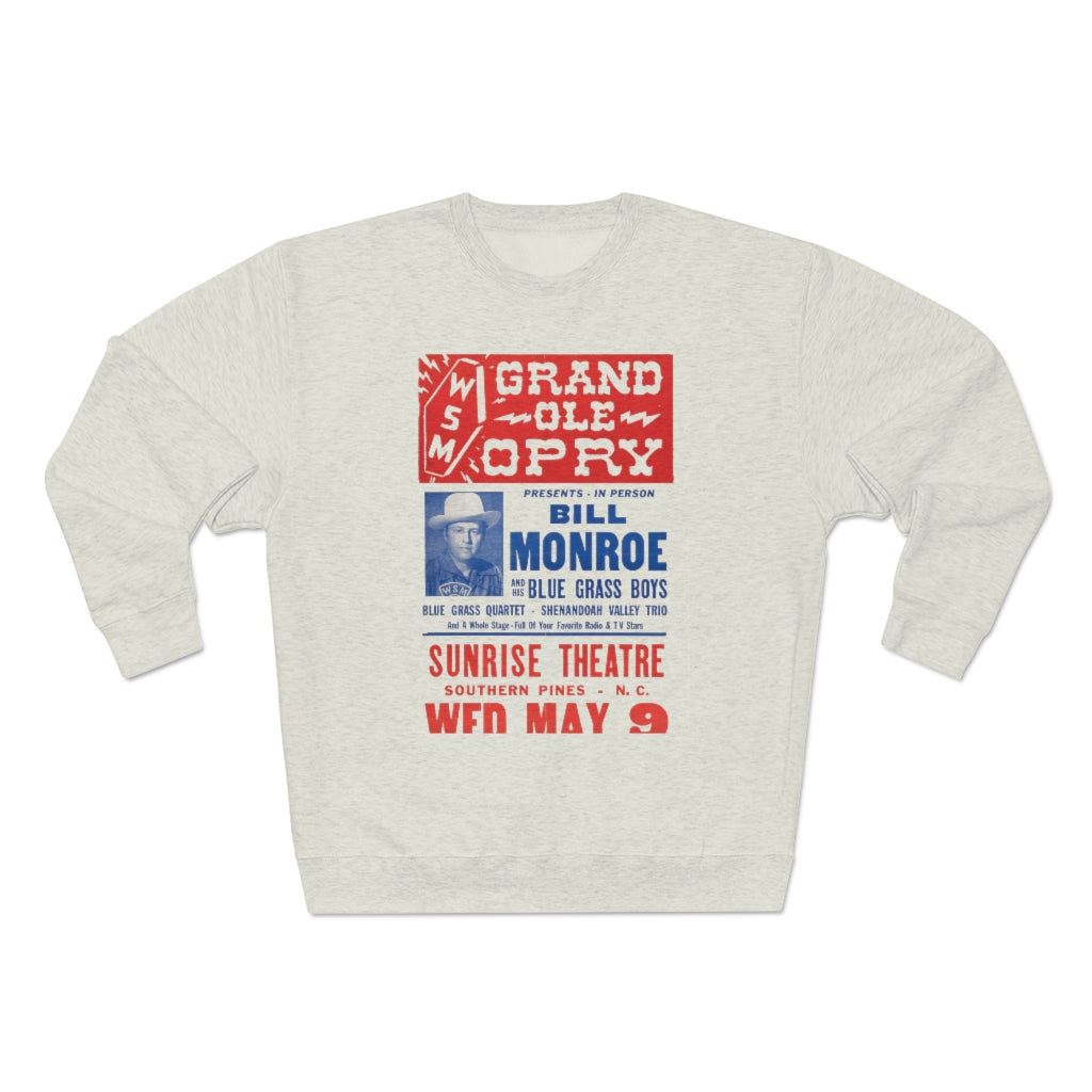 Bill Monroe - Unisex Premium Crewneck Sweatshirt