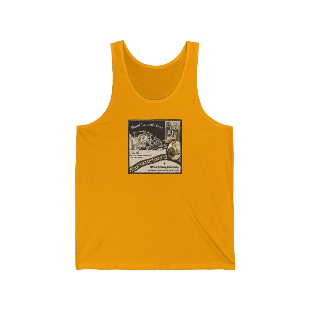 Blind Lemon Jefferson - Unisex Jersey Tank