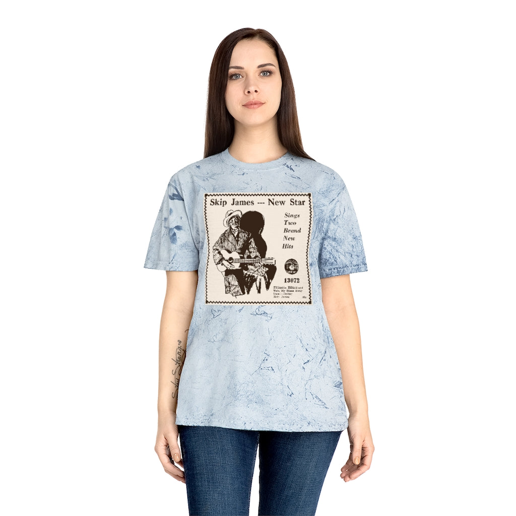 Skip James - Unisex Color Blast T-Shirt