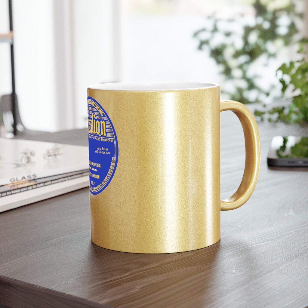 Robert Johnson - Metallic Mug (Silver or Gold)