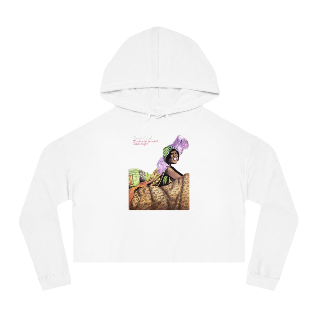 Bessie Smith - Women's Cropped Hooded Sweatshirt