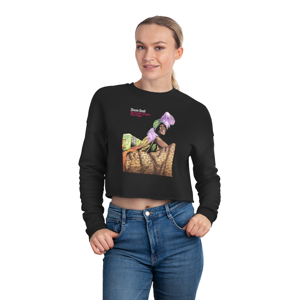 Bessie Smith - Women's Cropped Sweatshirt