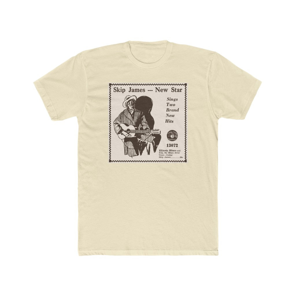 Skip James - Men's Cotton Crew Tee