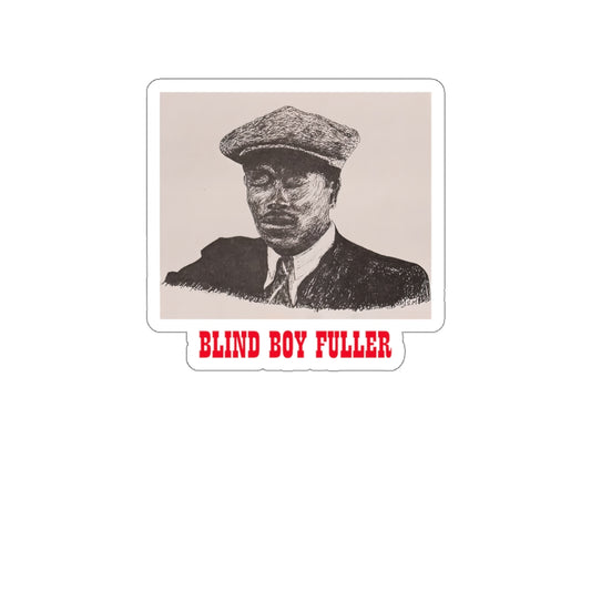 Blind Boy Fuller - Die-Cut Stickers