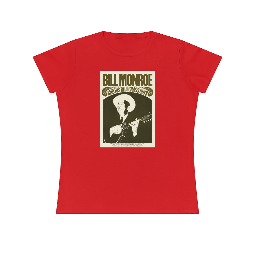 Bill Monroe - Ladies' Premium Cotton T-Shirt