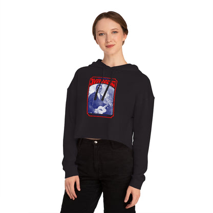 Blind Lemon Jefferson - Women's Cropped Hooded Sweatshirt