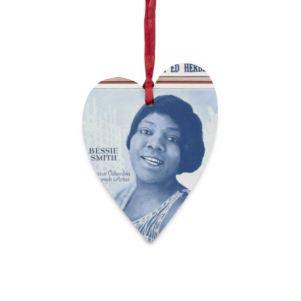 Bessie Smith - Wooden Ornaments