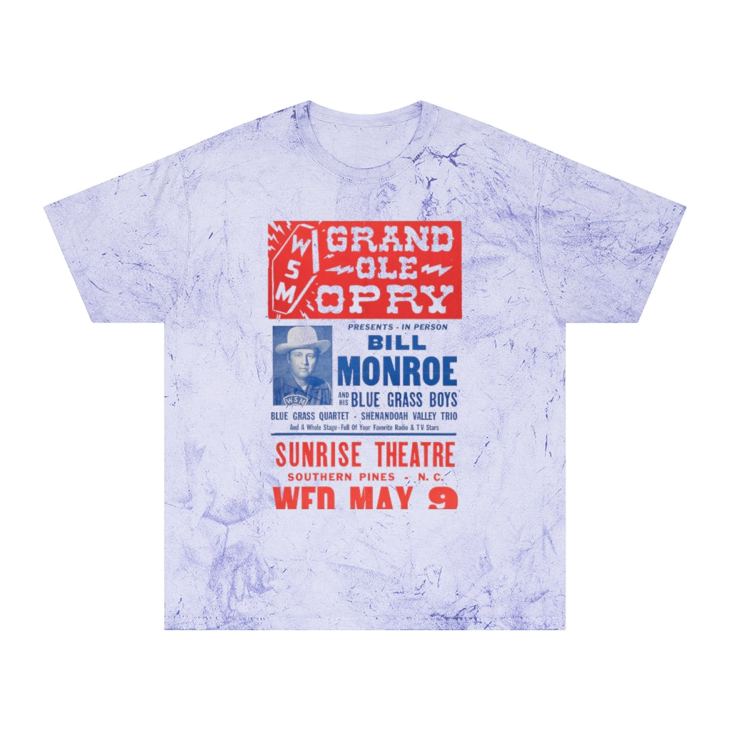 Bill Monroe - Unisex Color Blast T-Shirt