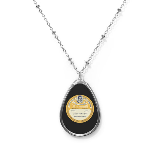 Blind Lemon Jefferson - Oval Necklace