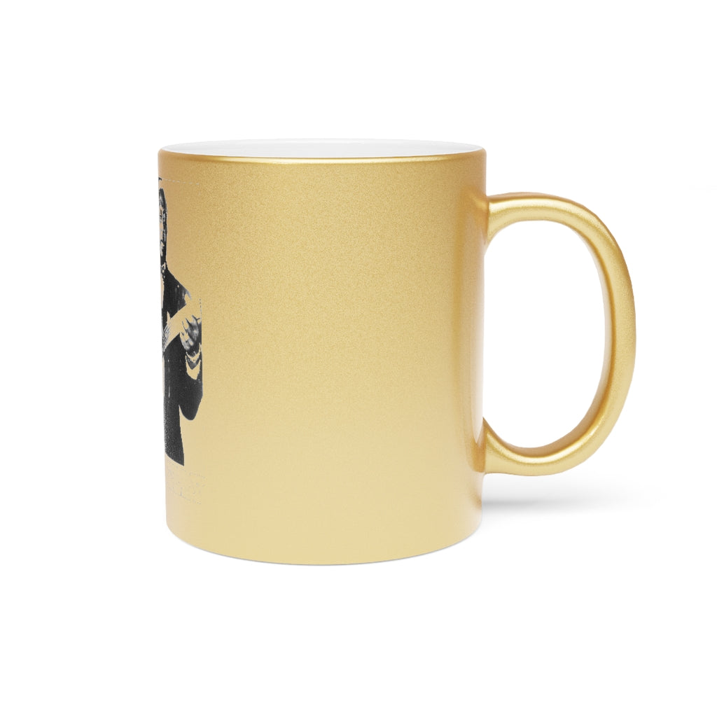 Leadbelly - Metallic Mug (Silver or Gold)