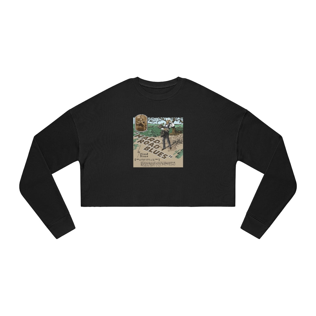 Blind Blake - Women's Cropped Sweatshirt