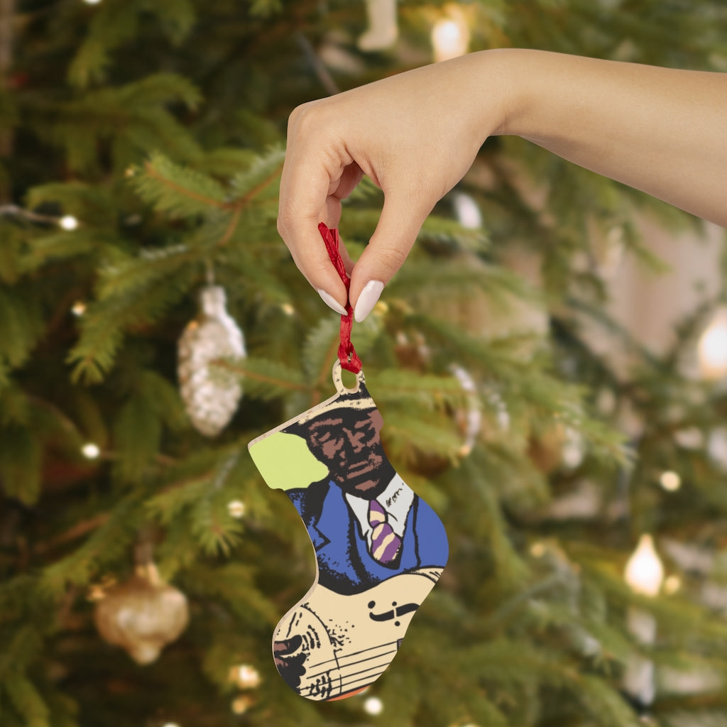 Blind Boy Fuller - Wooden Ornaments